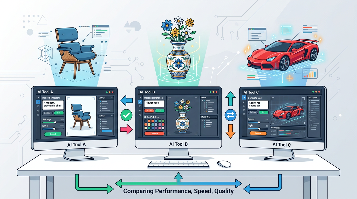 AI 3Dモデル生成ツール